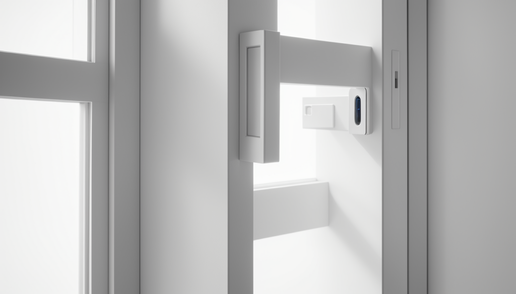 Smart door and window sensors for apartment security