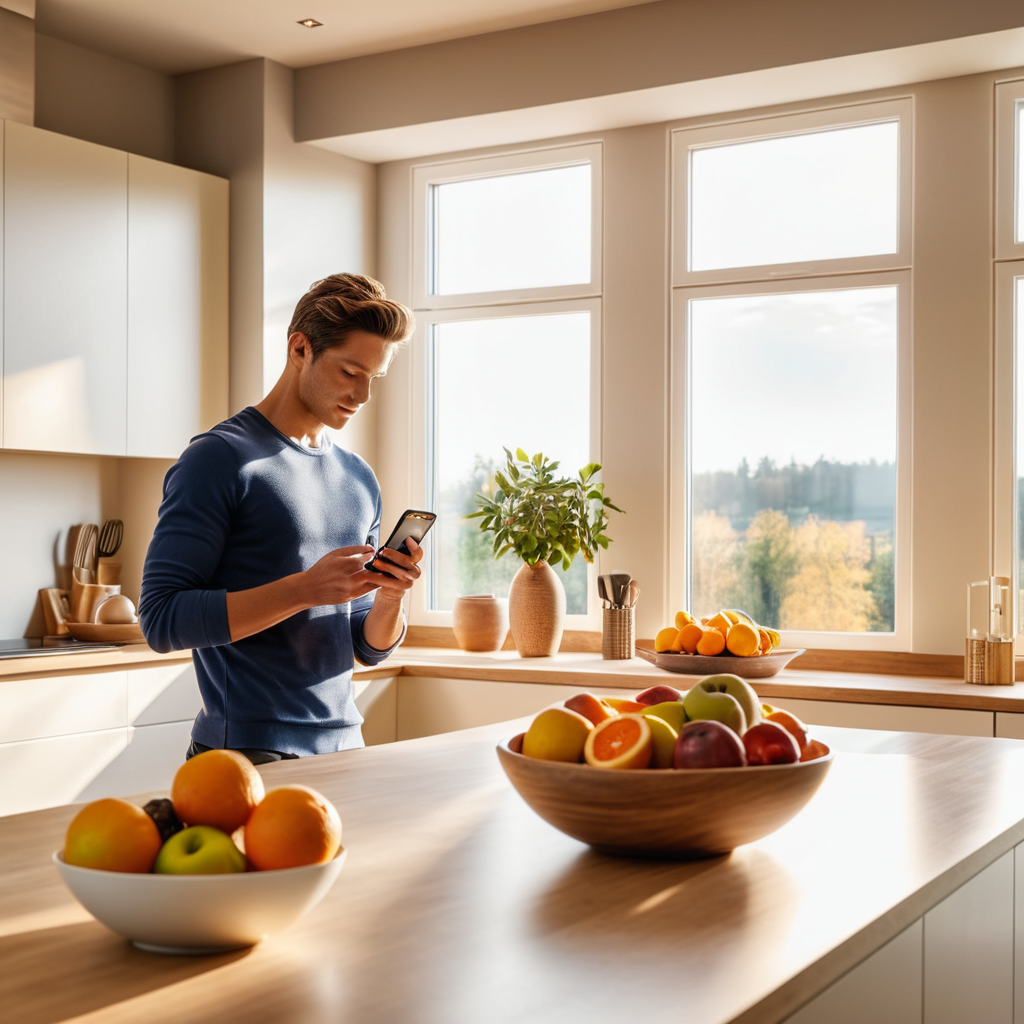 Checking your energy dashboard from the kitchen — feedback that drives action
