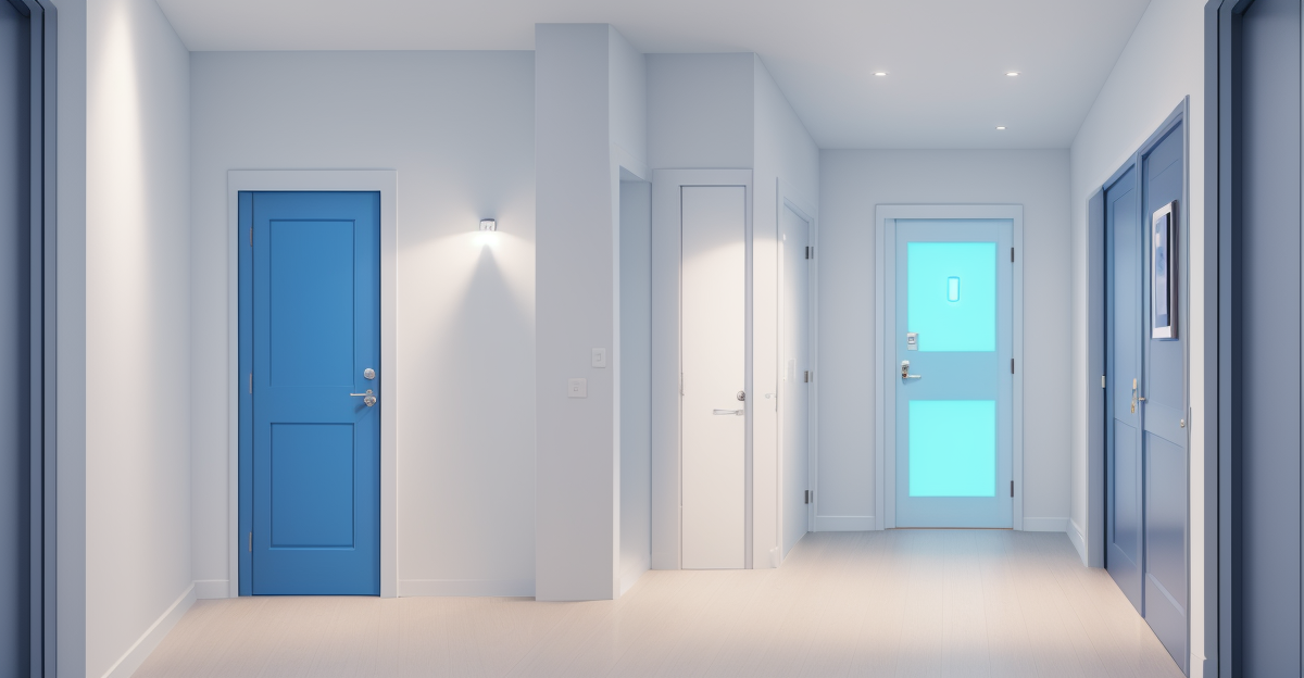 Smart home leaving home routine