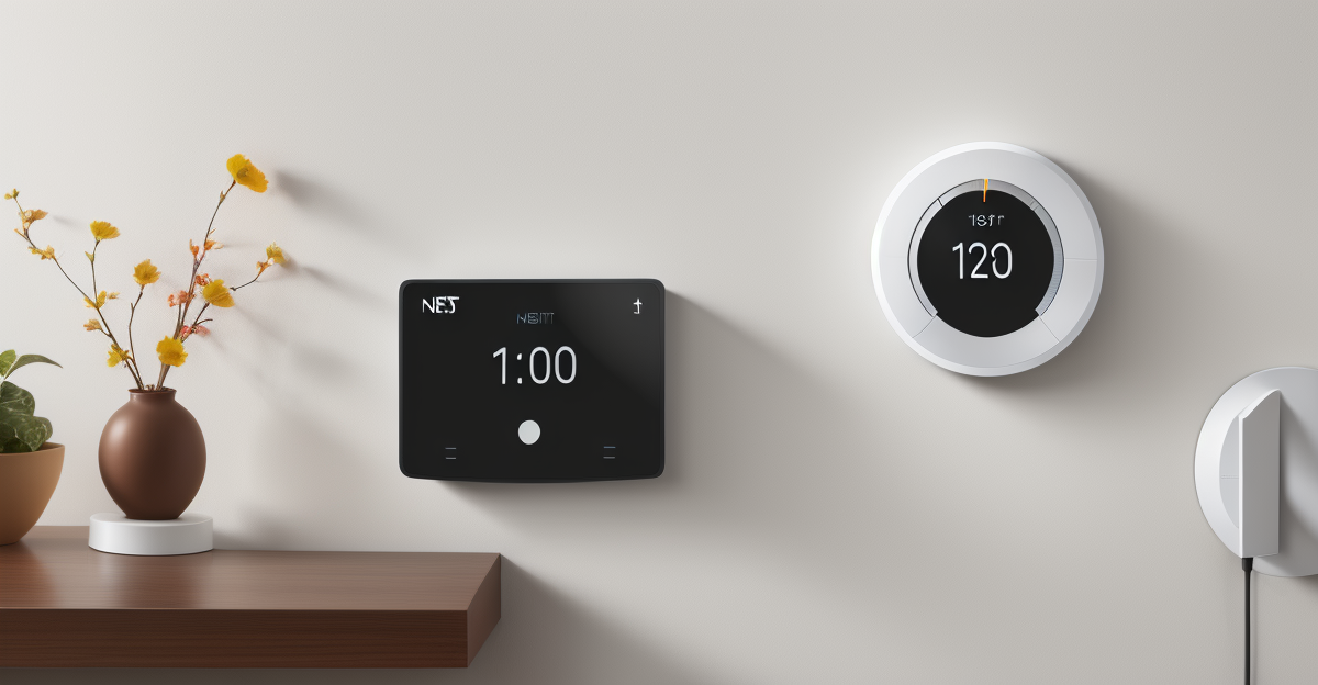 Three Thermostats Side By Side