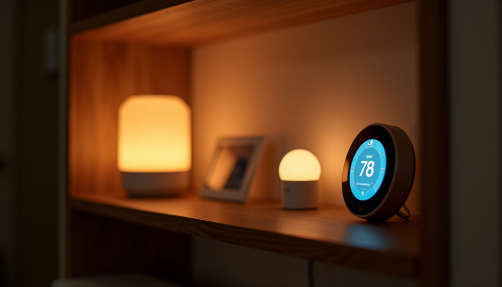 Smart home devices functioning during an internet outage with a local hub