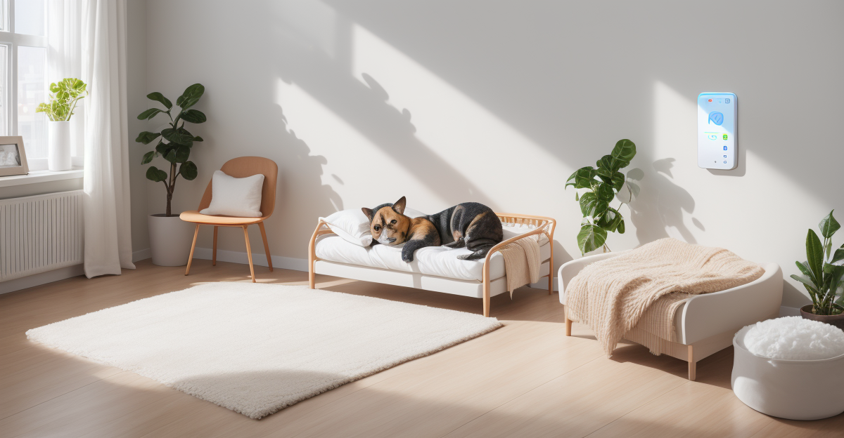 Temperature sensor for pets
