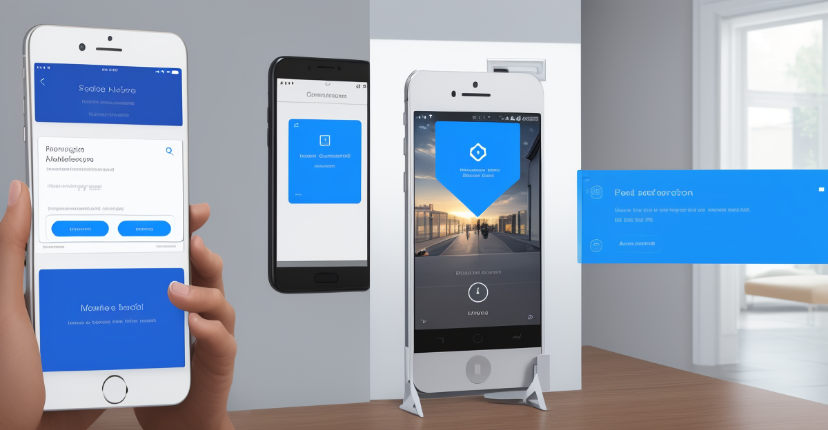 Two-factor authentication on smartphone for smart home app