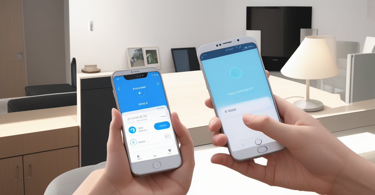 Changing default password on smart device