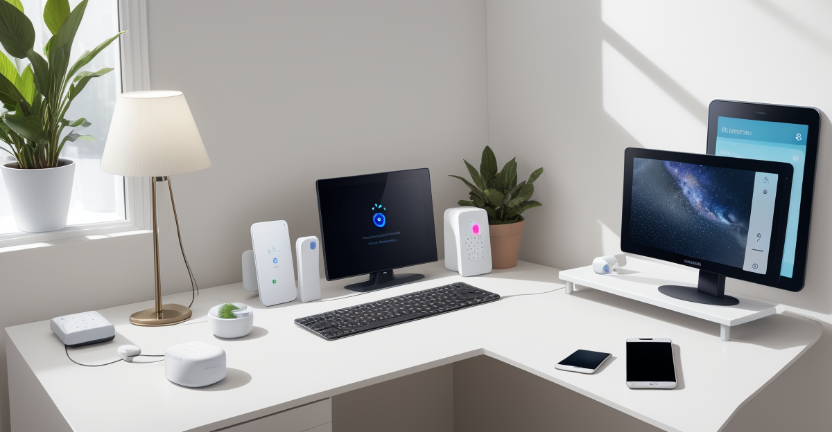 Samsung SmartThings smart home hub device