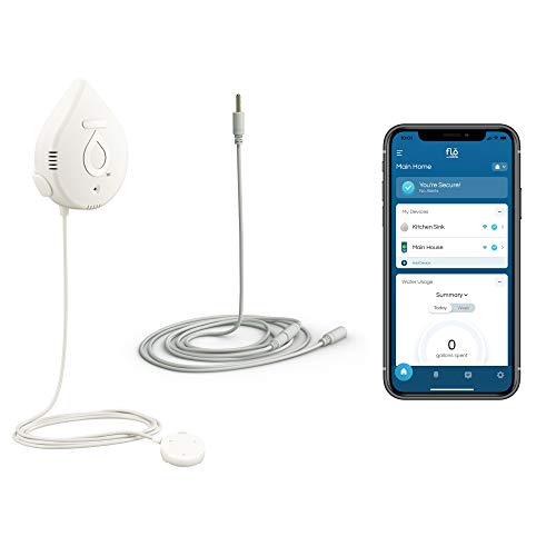 Flo by Moen Smart Water Detector, 1-Pack with Leak Sensing Cable (6-ft) - Amazon.com