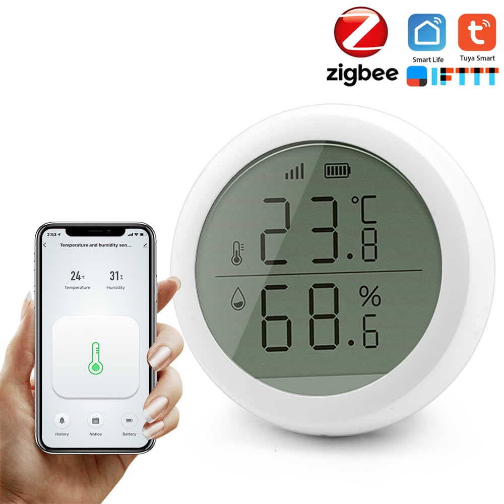 Smart temperature and humidity sensor for indoor air quality monitoring