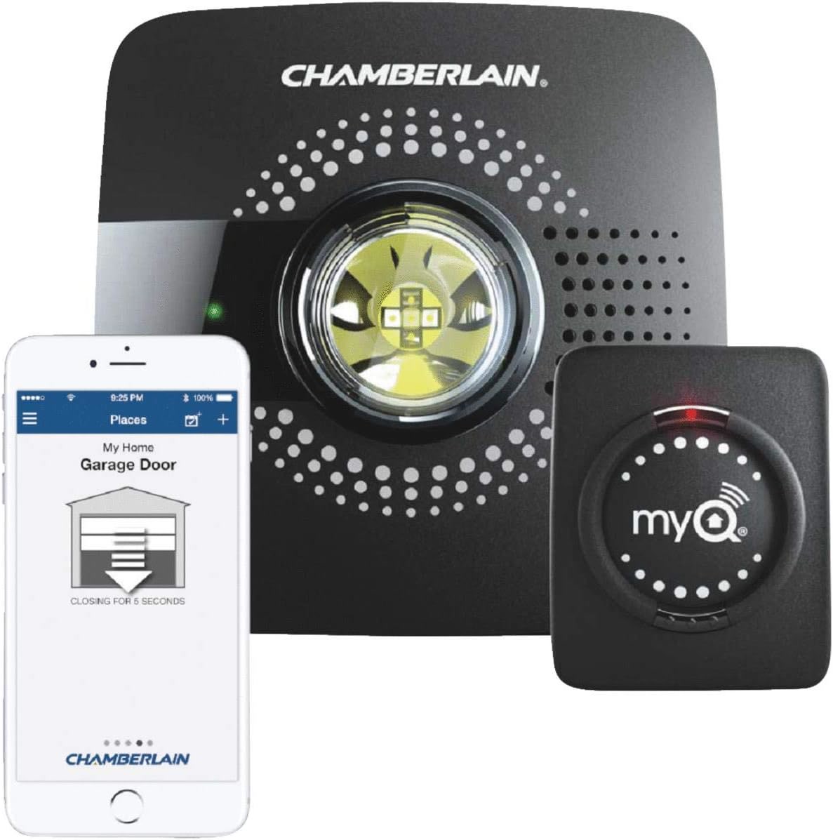 Chamberlain MyQ smart garage door controller product photo