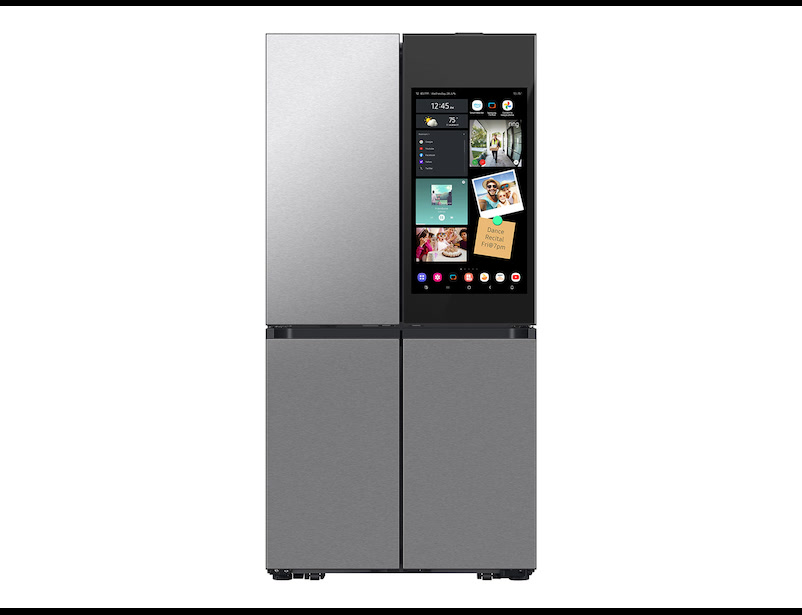 Samsung Bespoke 4-Door Flex refrigerator with AI Family Hub