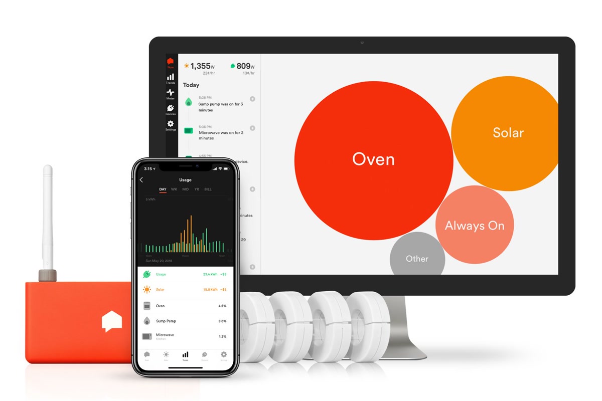 Sense energy monitor