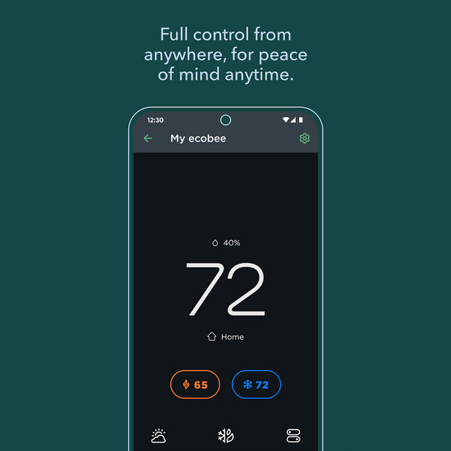 Ecobee thermostat app