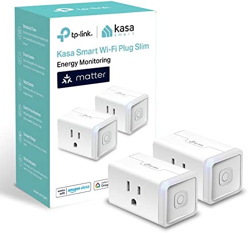 Kasa KP125M smart plug with energy monitoring and Matter compatibility