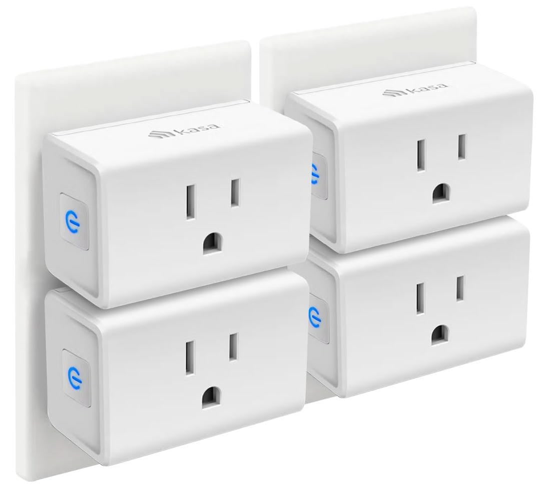 Kasa smart plug in apartment wall outlet
