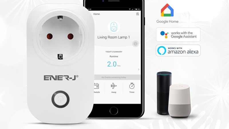 Smart plug with energy monitoring