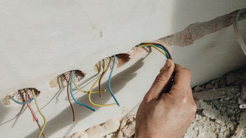 Smart thermostat installation and wiring