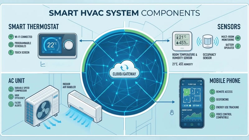 HVAC smart control system