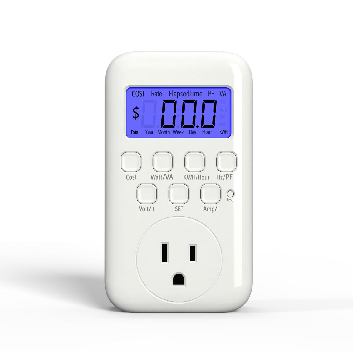 Smart plug with energy monitoring