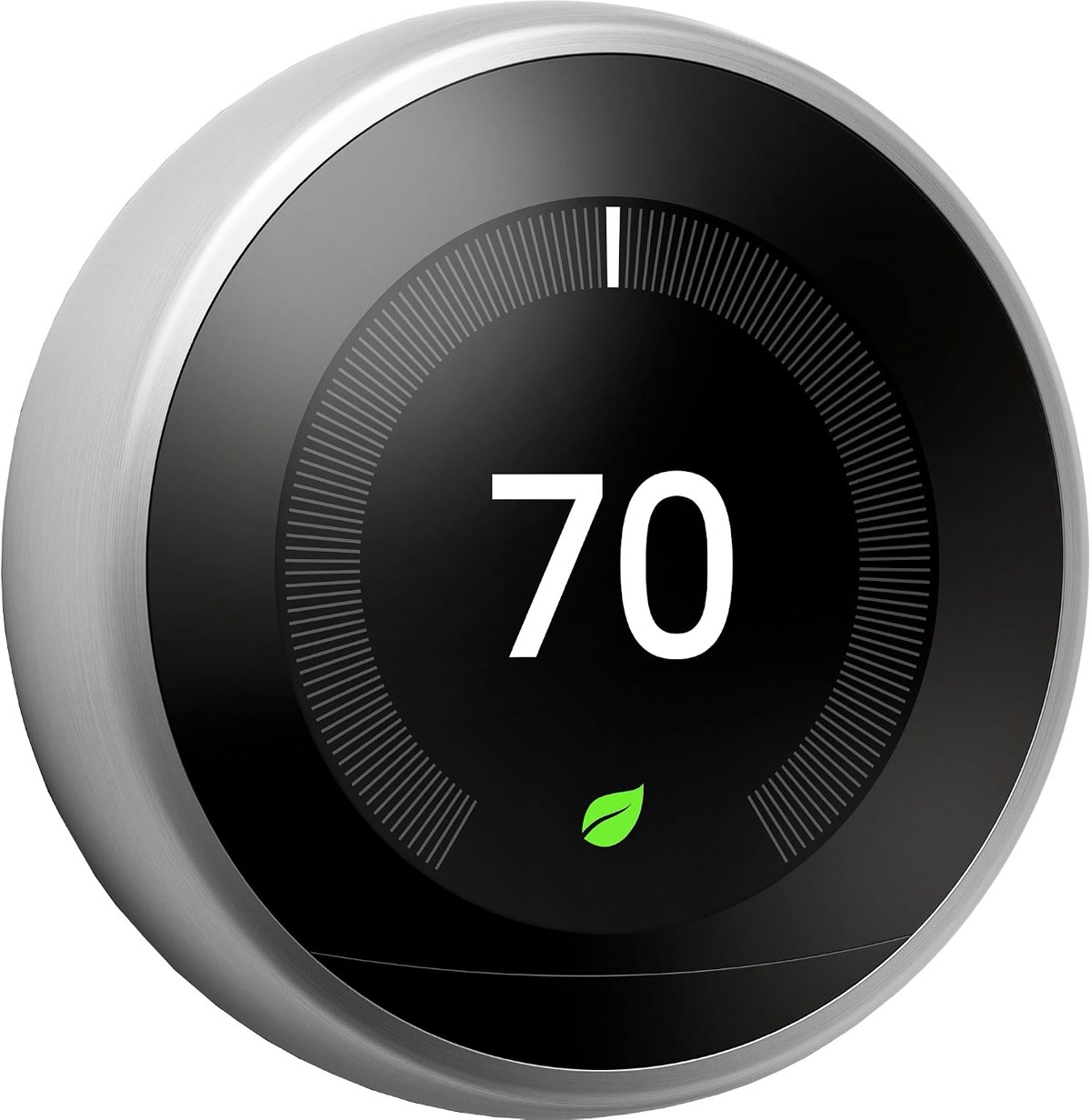 Smart thermostat display
