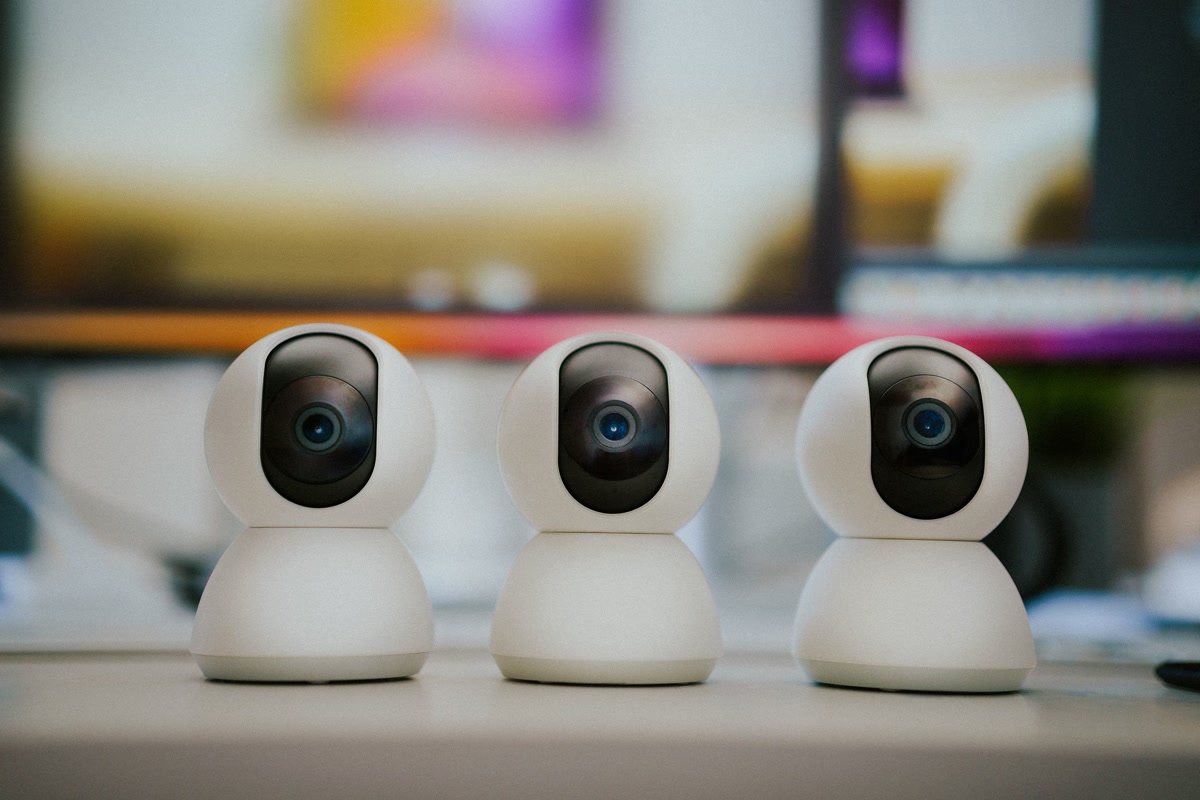 Smart security cameras for pet monitoring