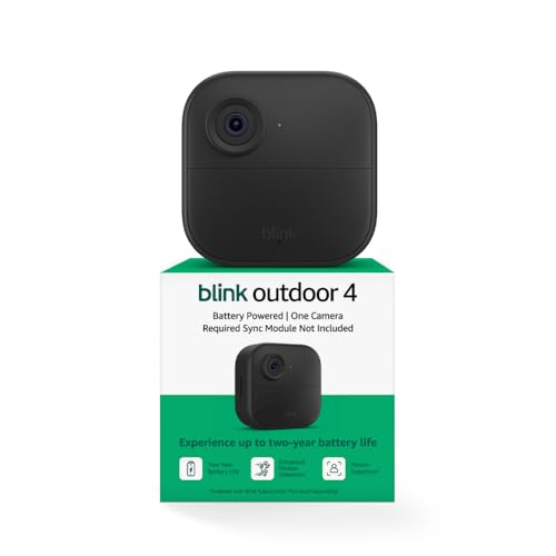 Blink Outdoor 4 and Battery Doorbell 2K+ (newest model) — Two-year battery 1080p camera and 2K battery doorb