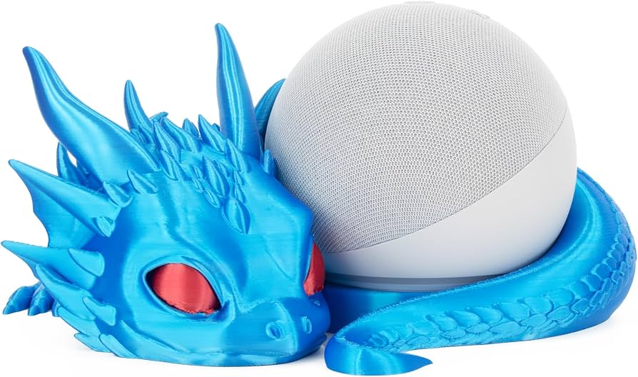 Echo Dot 4th generation smart speaker for laundry room voice control
