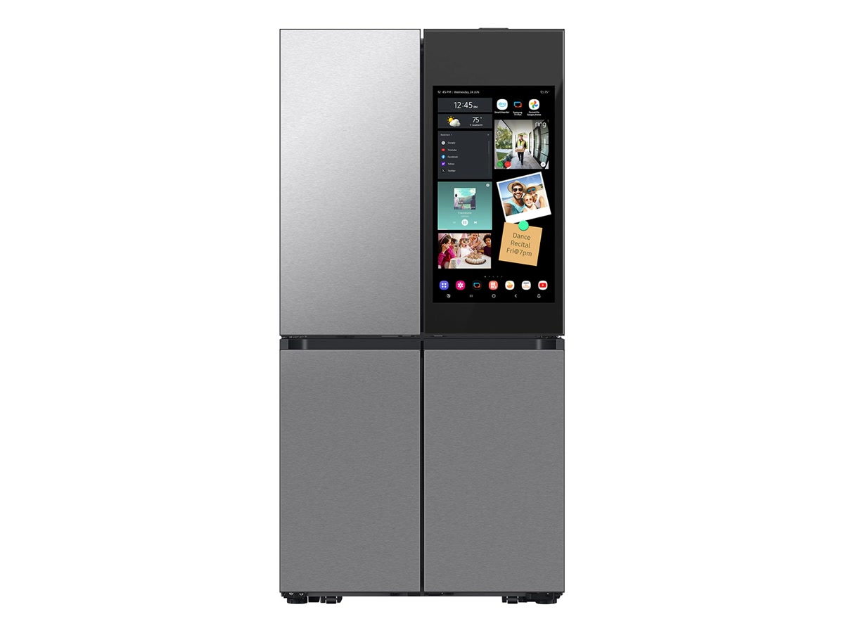 Samsung Bespoke 4-Door Flex refrigerator with customizable panels