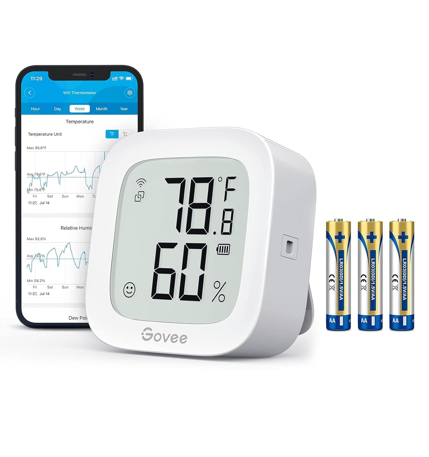 Govee WiFi Hygrometer H5103