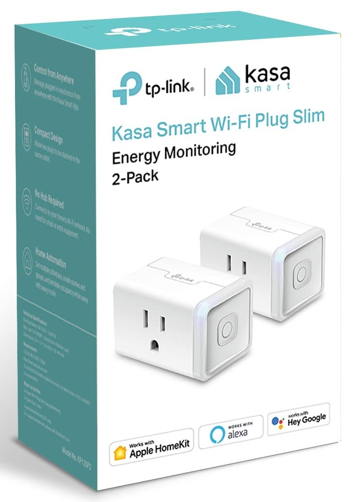 Kasa KP125P2 HomeKit Smart Plug 2-Pack