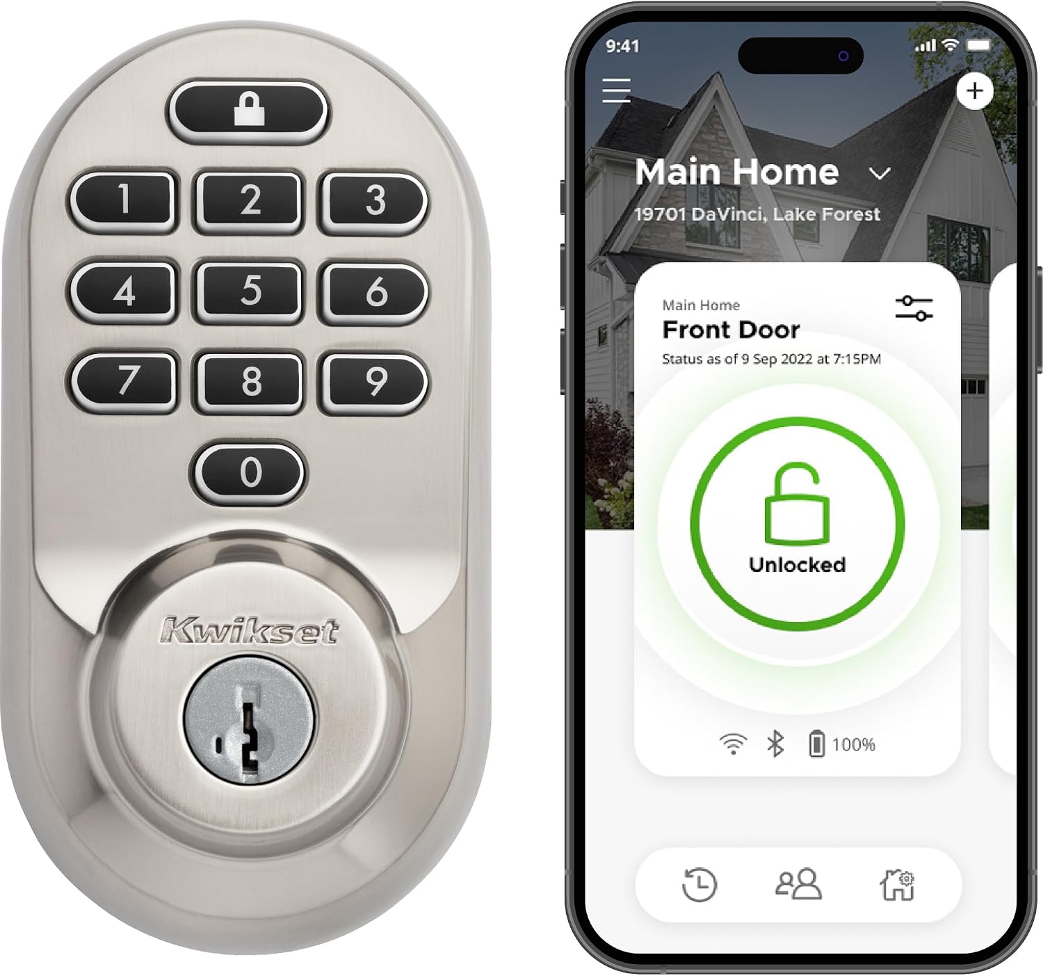 Kwikset Halo Wi-Fi smart lock keypad deadbolt