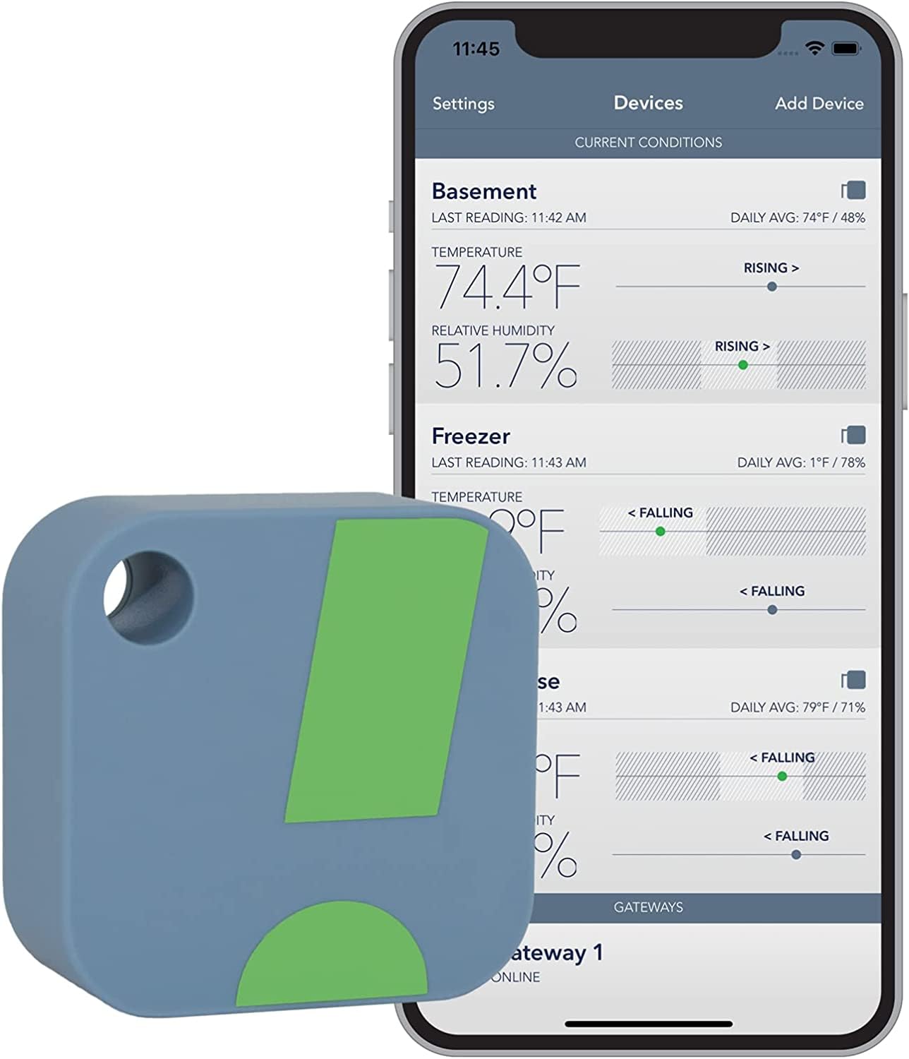 SensorPush HT1 smart sensor